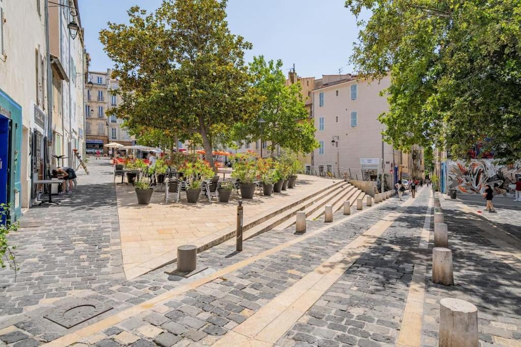 Charmant T2 Au Coeur Du Panier Marselha Exterior foto