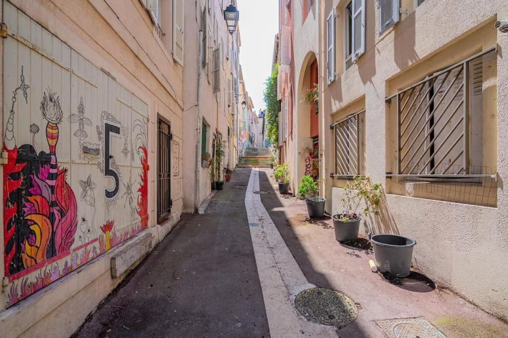 Charmant T2 Au Coeur Du Panier Marselha Exterior foto